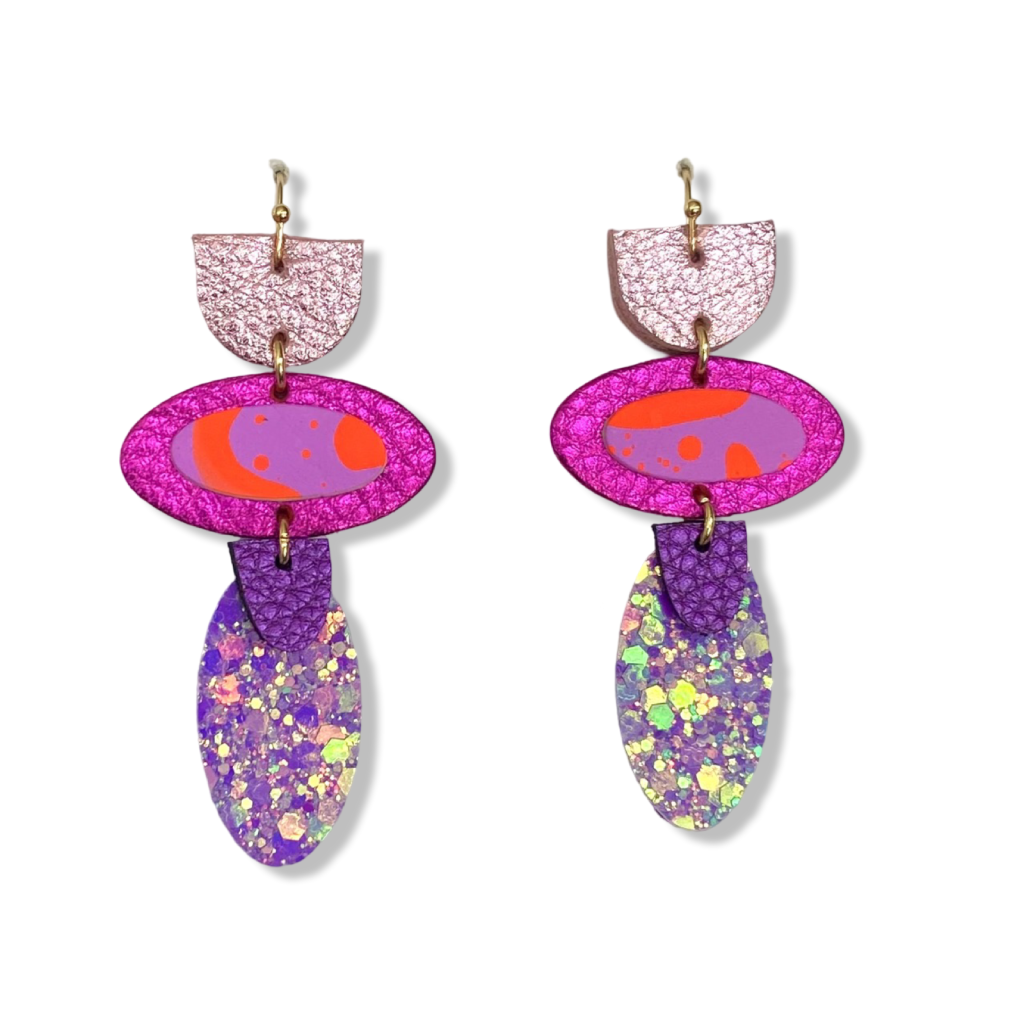 Aurora Pink Earrings