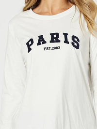 Paris Tee White