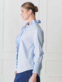 Jessie V Shirt Blue
