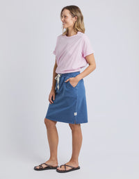 Rickety Skirt Blue Denim
