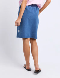 Rickety Skirt Blue Denim