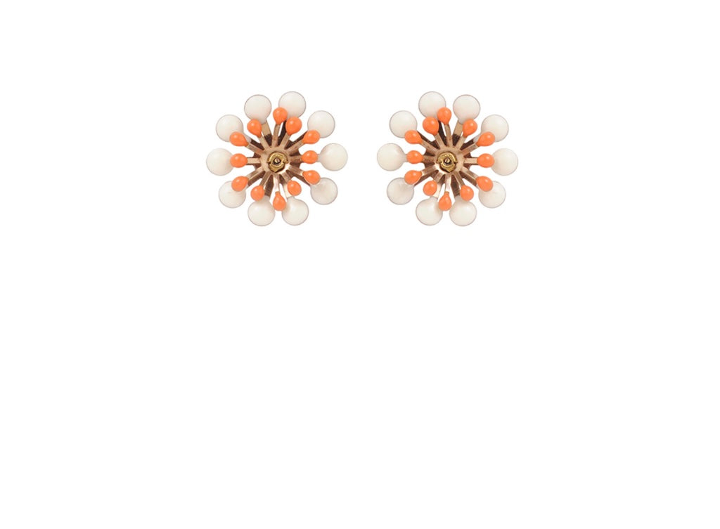 Camelia Puce Earrings