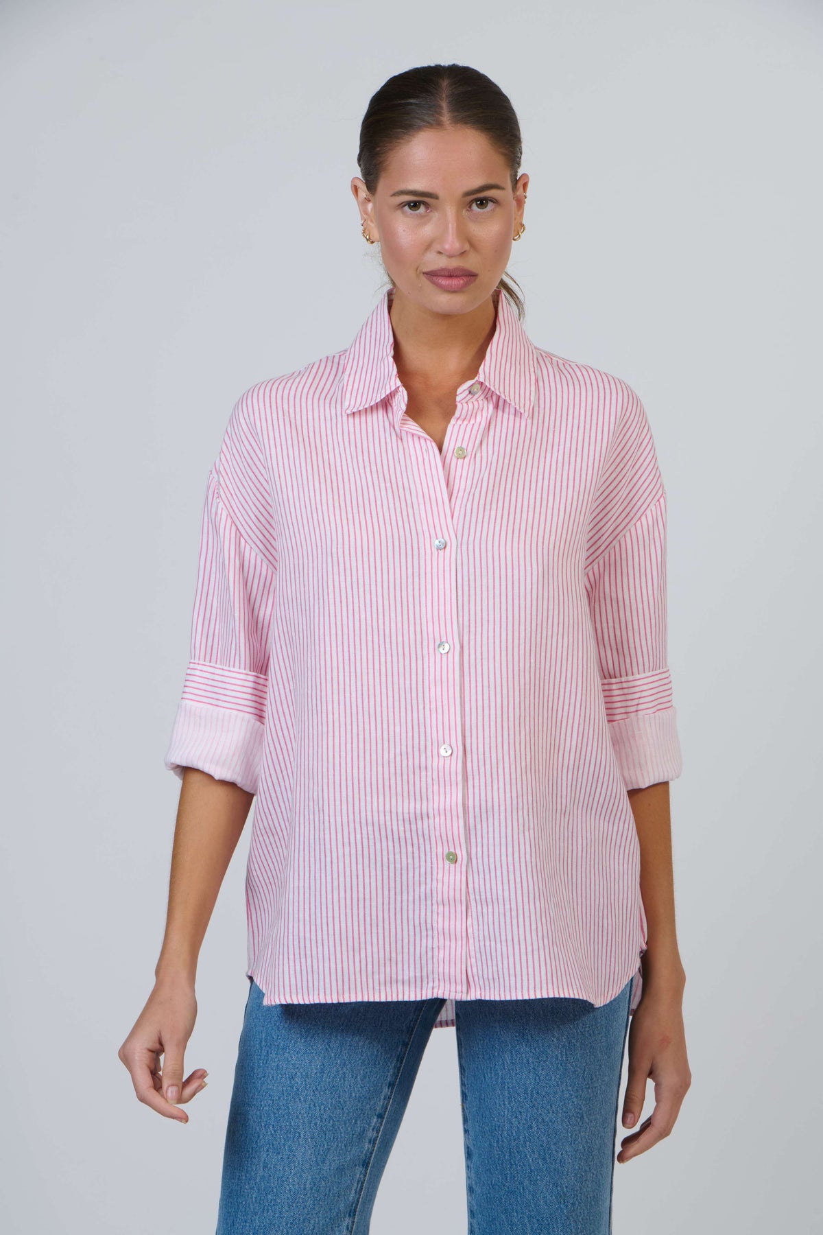 Boyfriend Pivoine Shirt