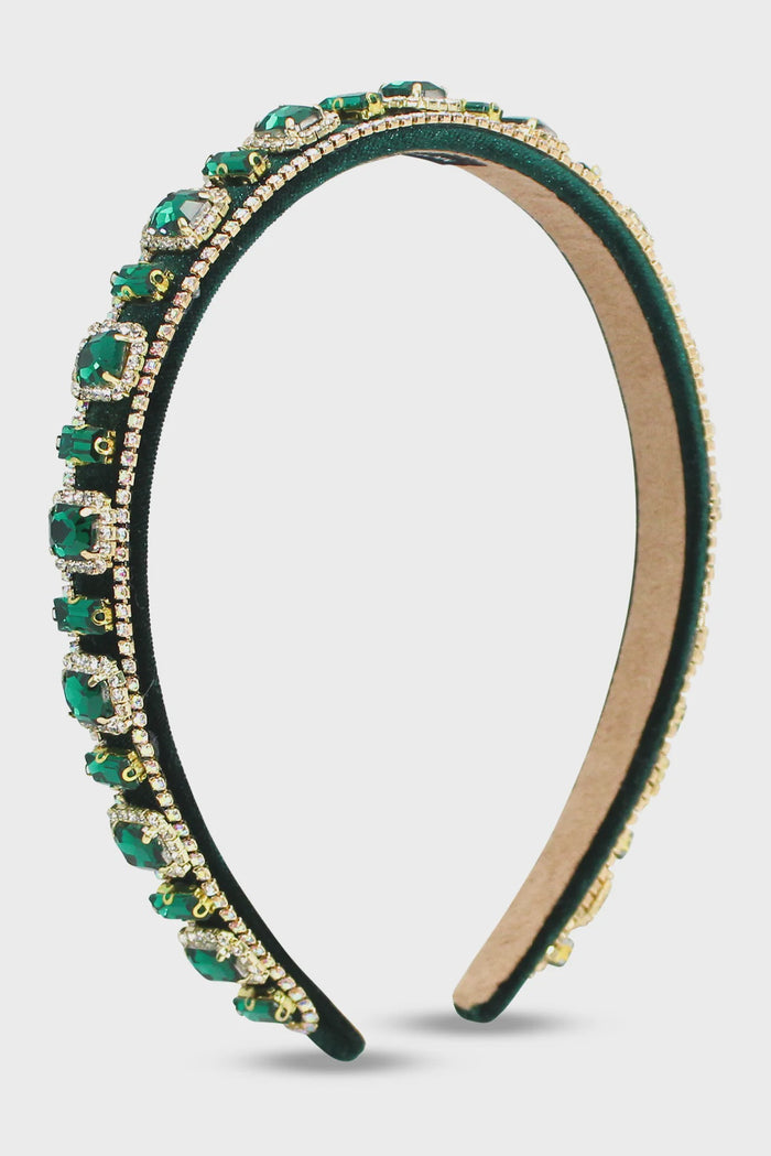 Sabine Headband Emerald