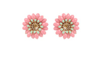 Camelia Puce Earrings