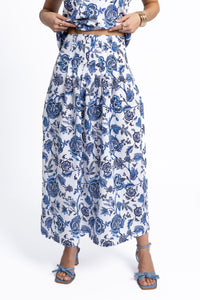 Le Jardin Print Skirt
