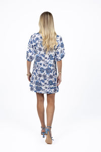 Jardin Print Rosa Dress