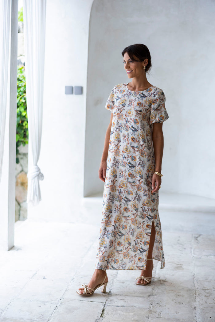 Lillian Dress Kaffir Print
