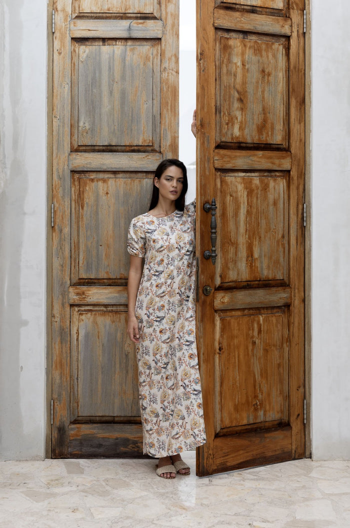 Lillian Dress Kaffir Print