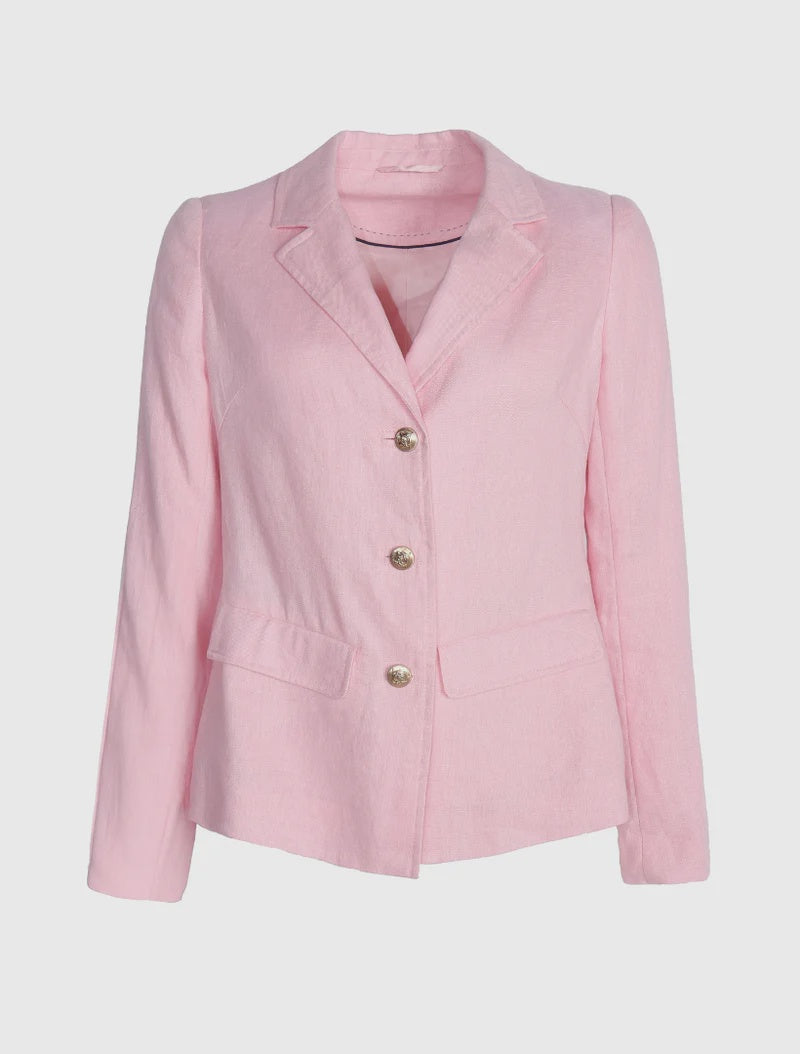 Peta Linen Jacket Pink