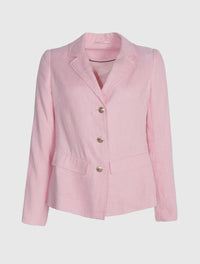 Peta Linen Jacket Pink