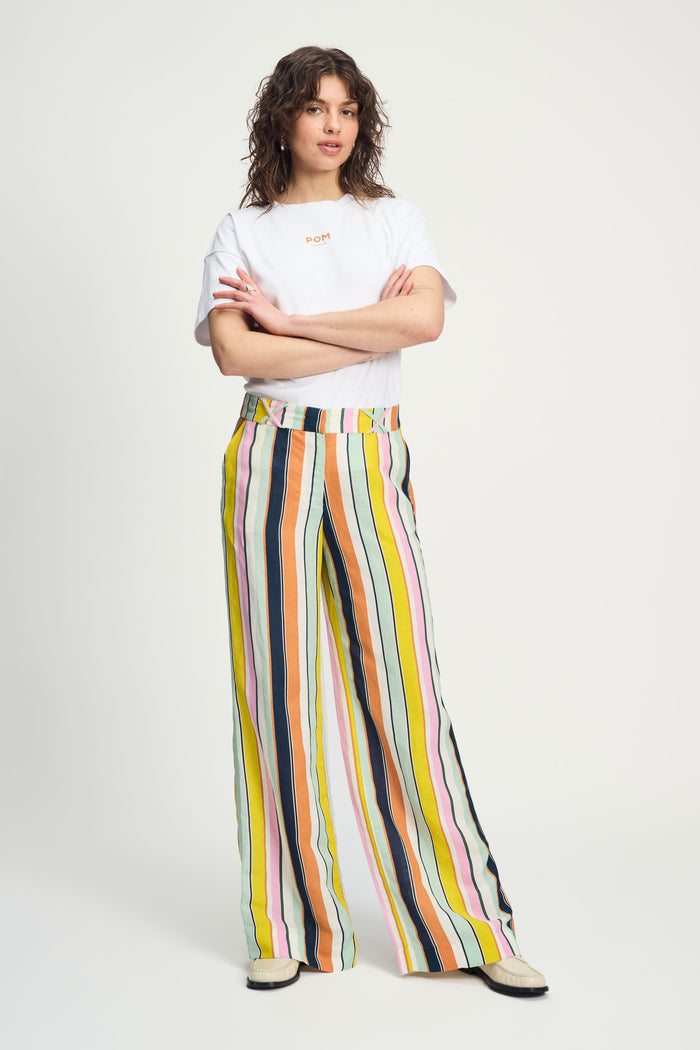 Paradise Linen Pants Stripe