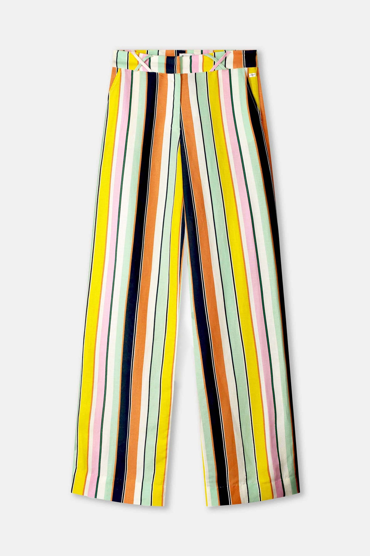 Paradise Linen Pants Stripe