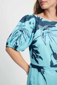 Artisian Dress Sequins Blue