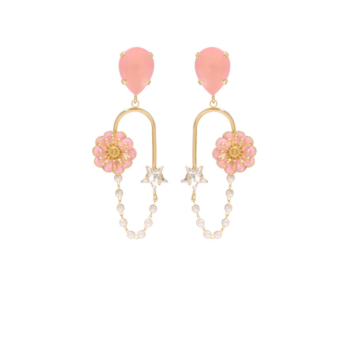 Freesia Star Earrings