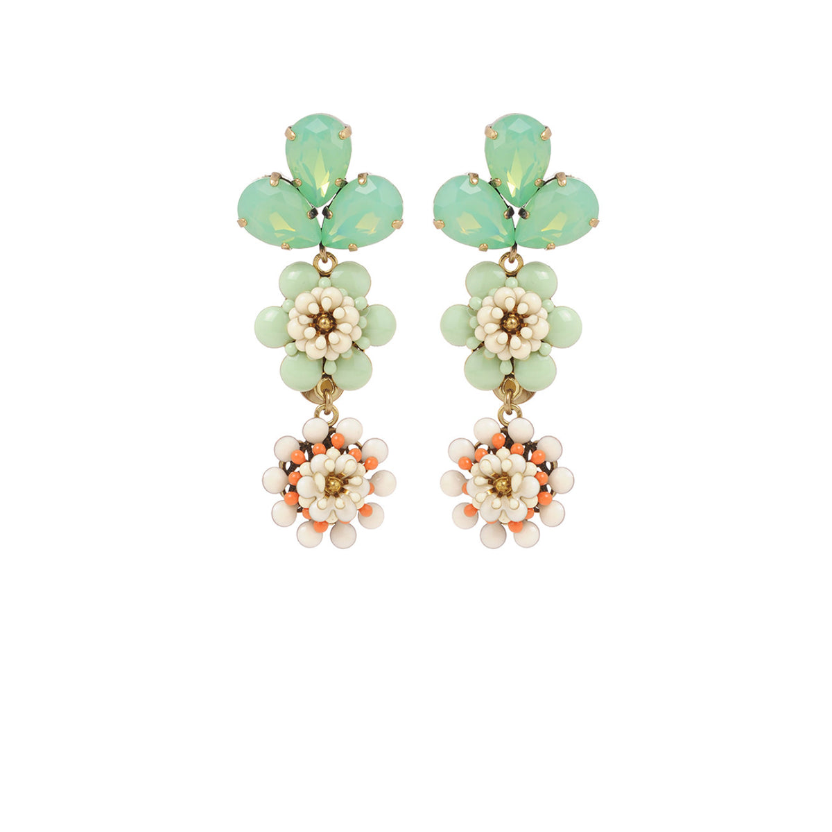 Camelia Trefle Earrings