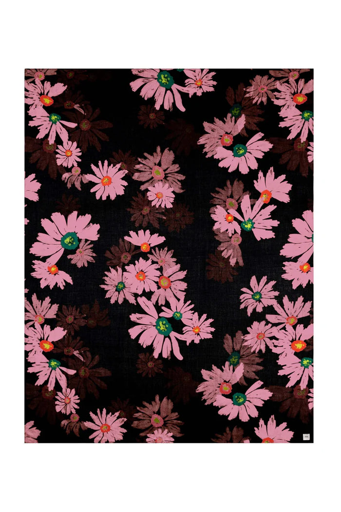 Big Blooming Pink Scarf