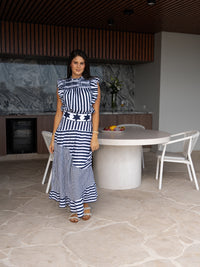 Simone Skirt Navy Starline
