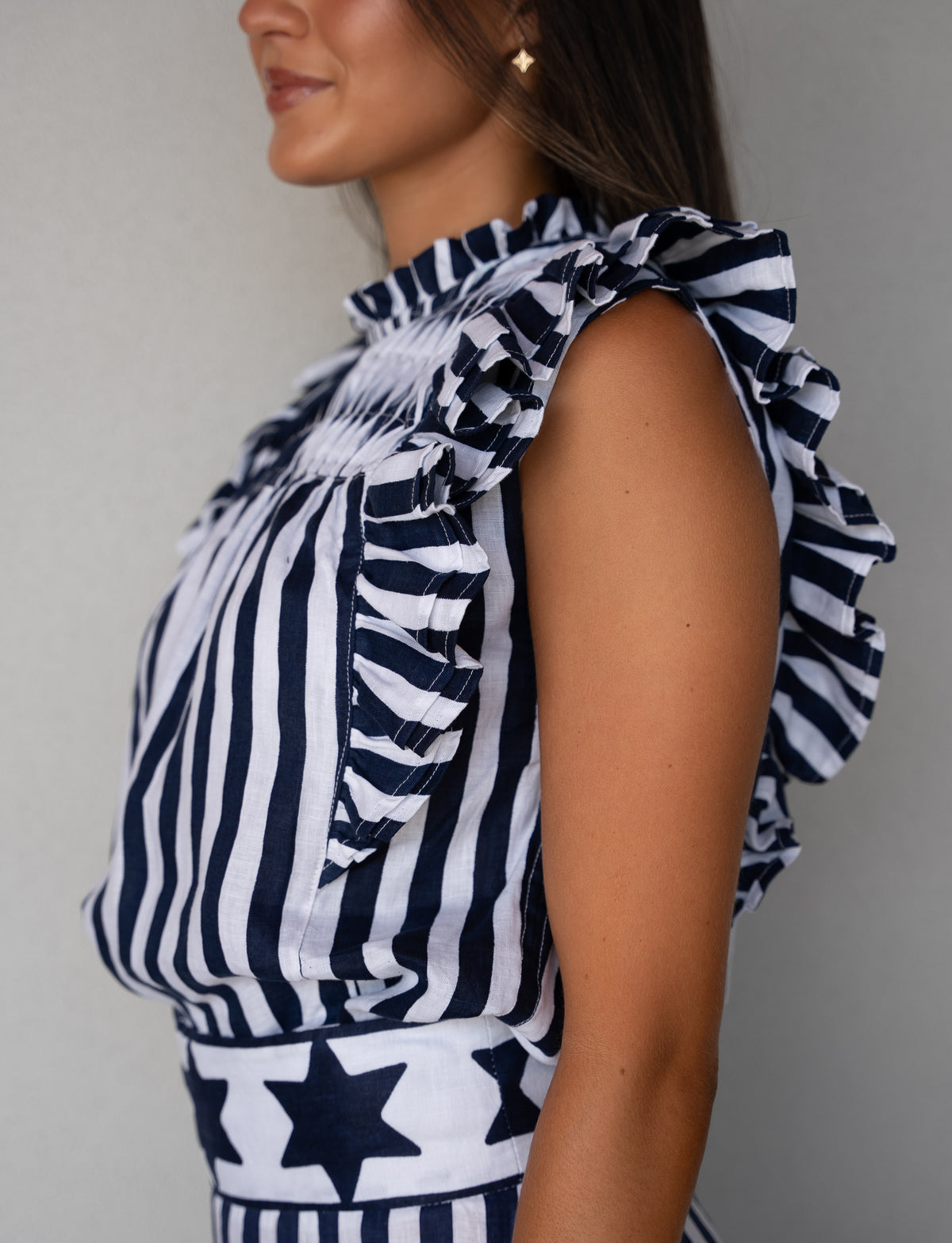 Willow Top Maritime Navy