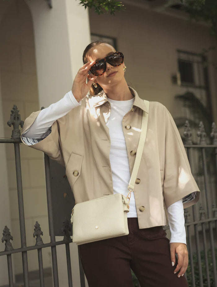 Margaret Crossbody Bag Ecru