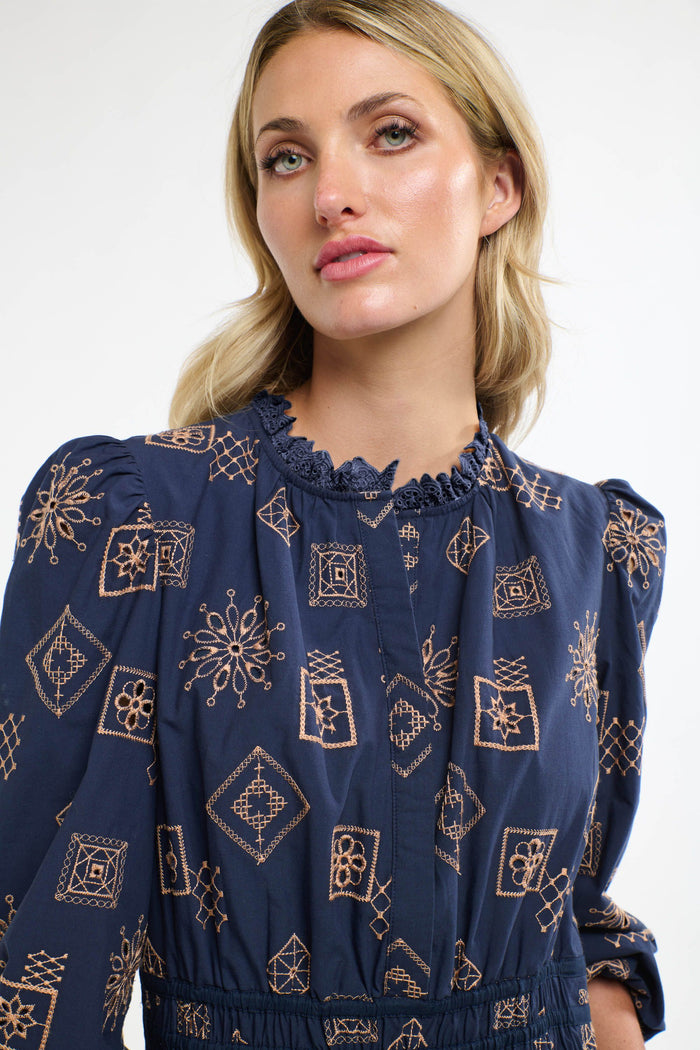 Mandala Dress Indigo