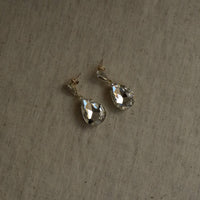 Jemima White Earrings