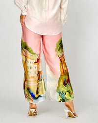 Positano Print Pants