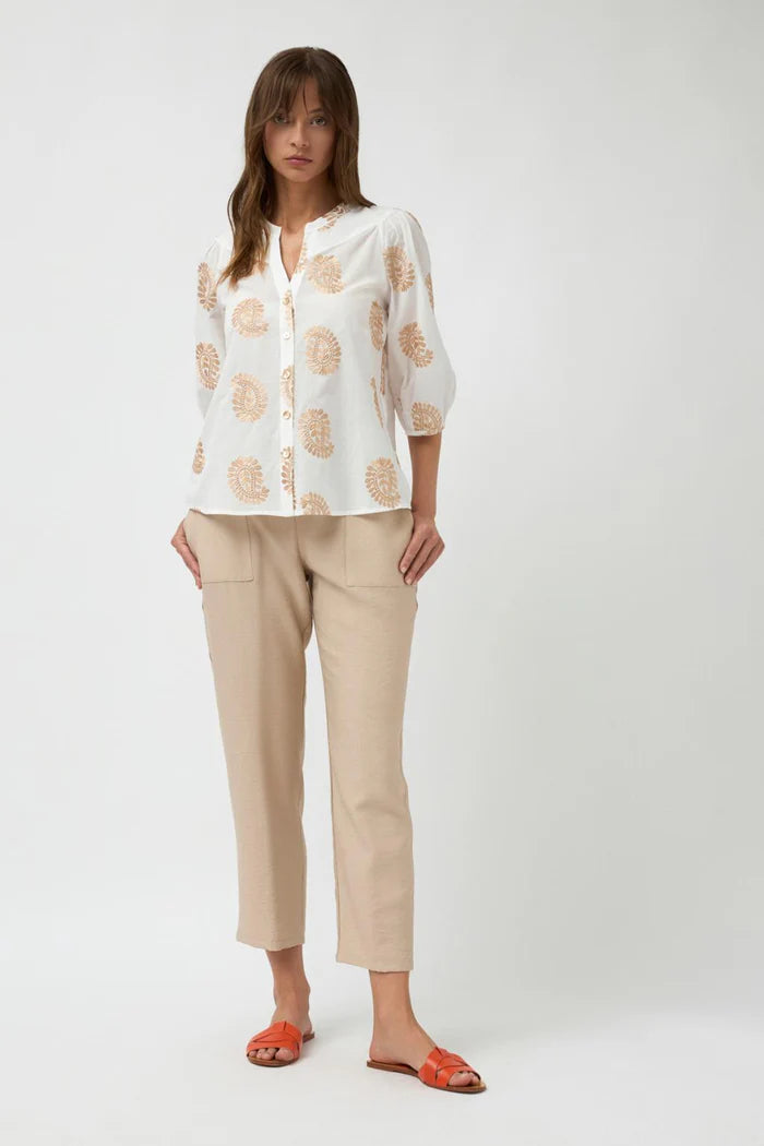 Ponsa Top Off White