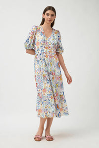 Roques Dress White Floral