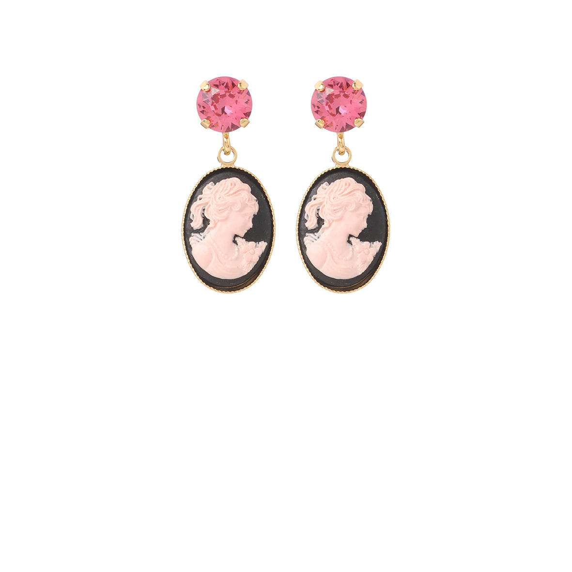 Bo Camee Mini Strass