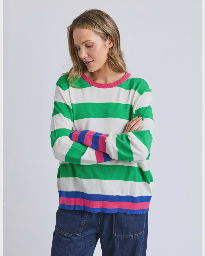 Reggie Long Sleeve Knit Green