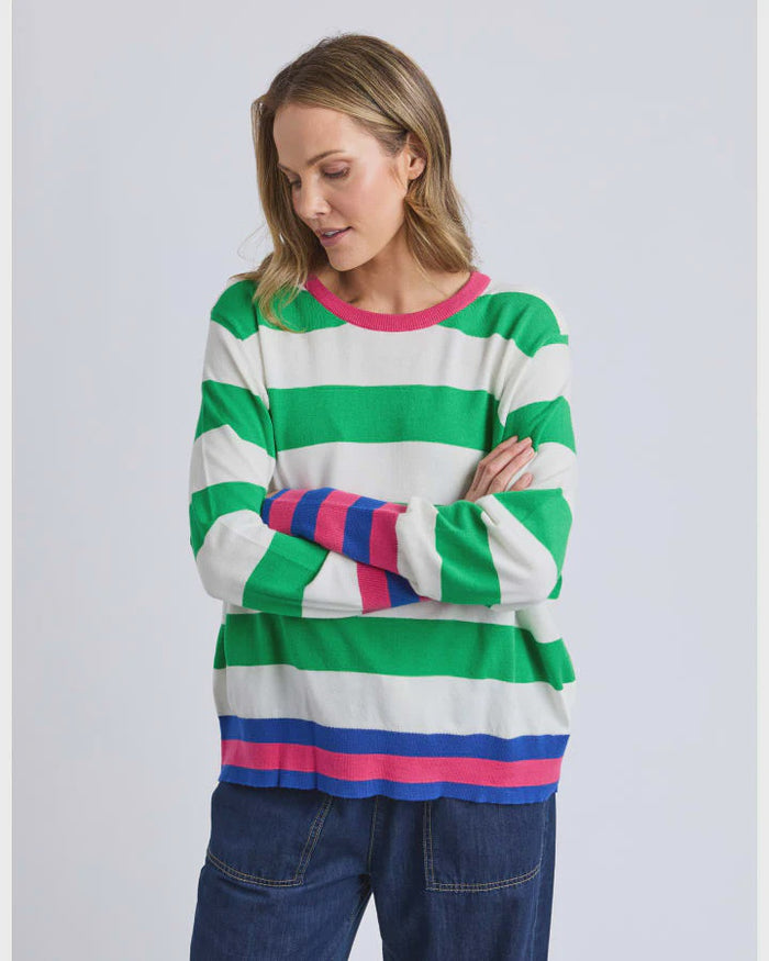 Reggie Long Sleeve Knit Green