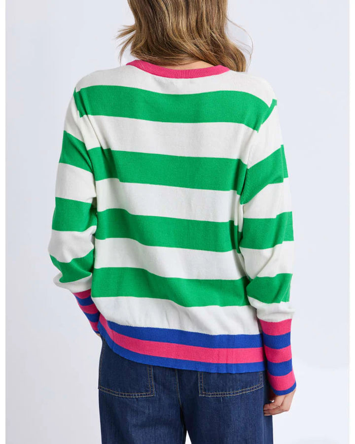 Reggie Long Sleeve Knit Green