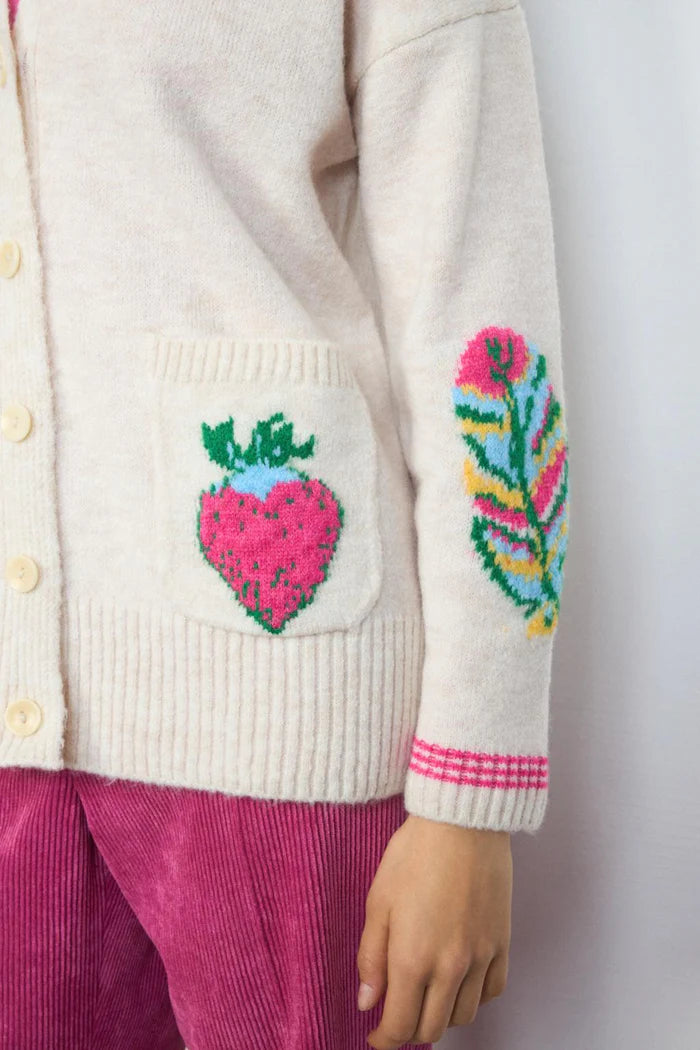 Pompeia Cardi Off White