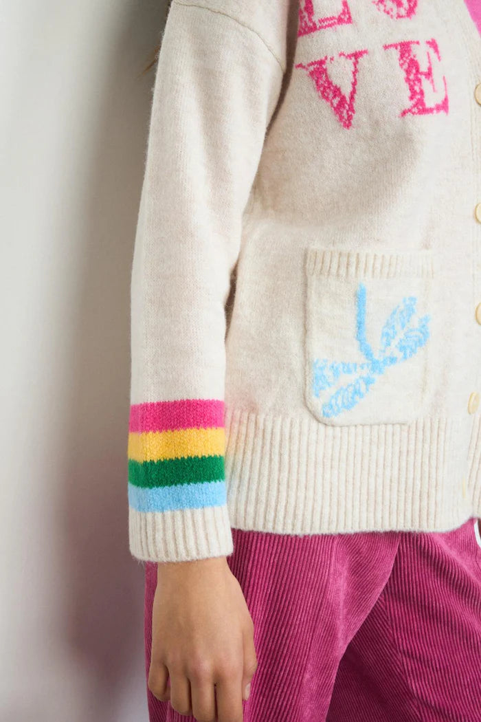 Pompeia Cardi Off White