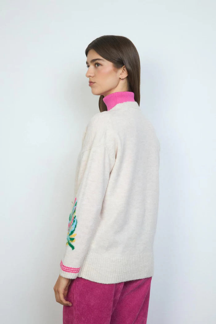 Pompeia Cardi Off White