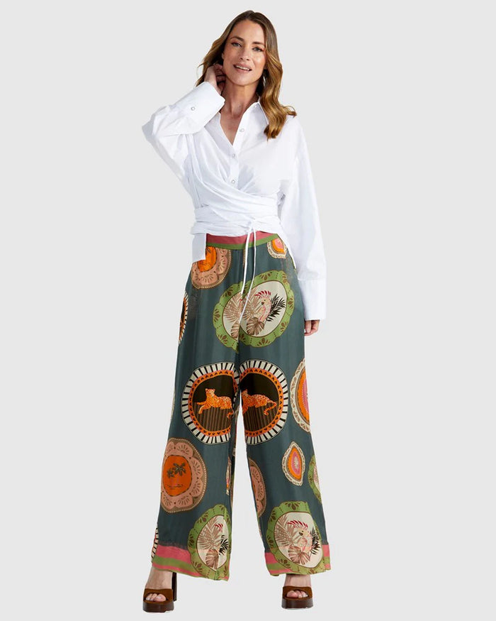 Wildflare Wrap Shirt