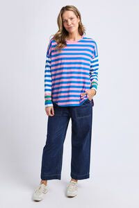 Taffy Long Sleeve Stripe Tee