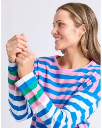 Taffy Long Sleeve Stripe Tee
