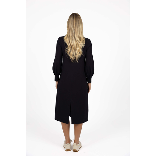 Dune Midi Dress Navy
