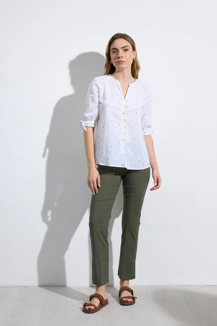 Flores Shirt White