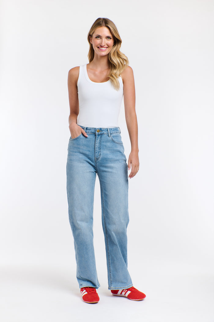 Kate Jeans Mid Denim Blue