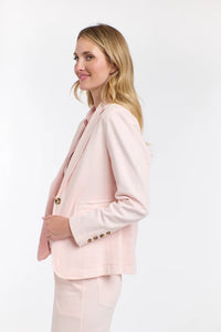 Denim Blazer Rose Quartz