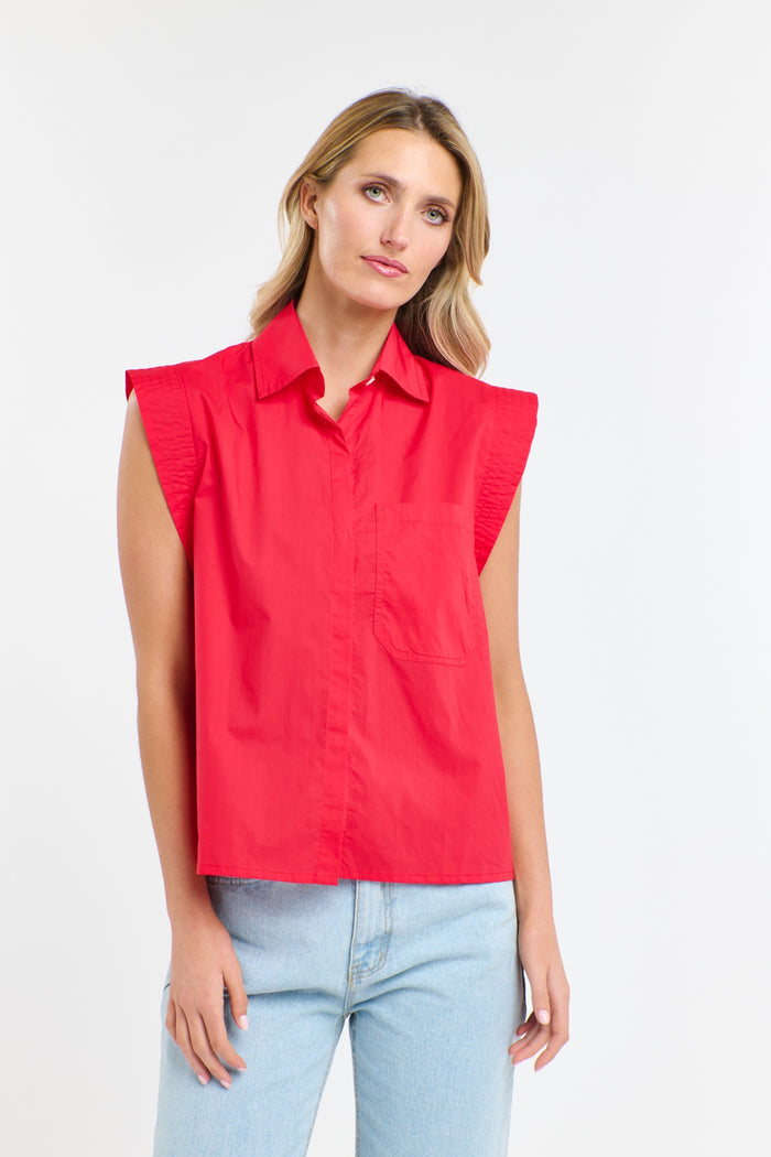 Gigi Shirt Red