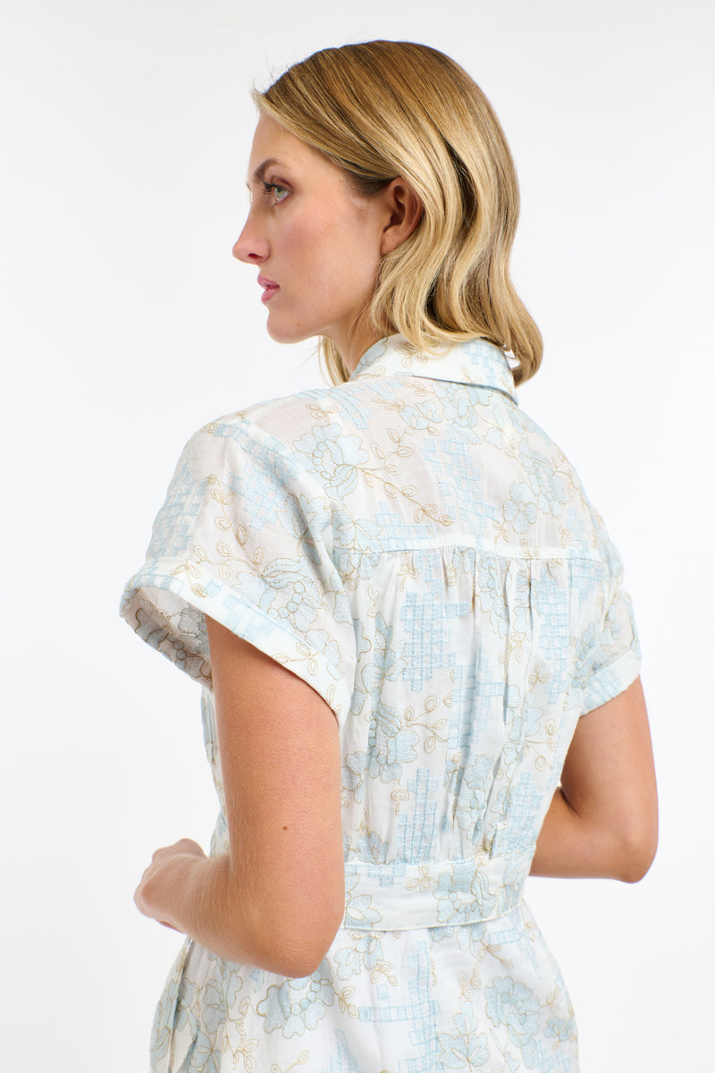 Amelia Embroidered Dress
