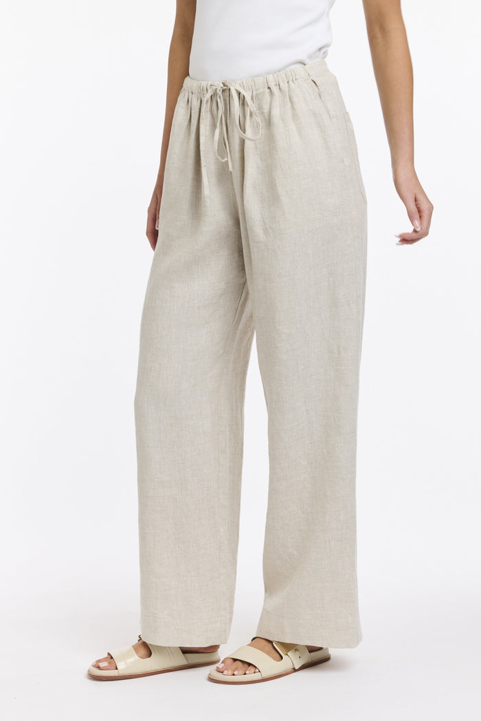 Perry Linen Pant Natural