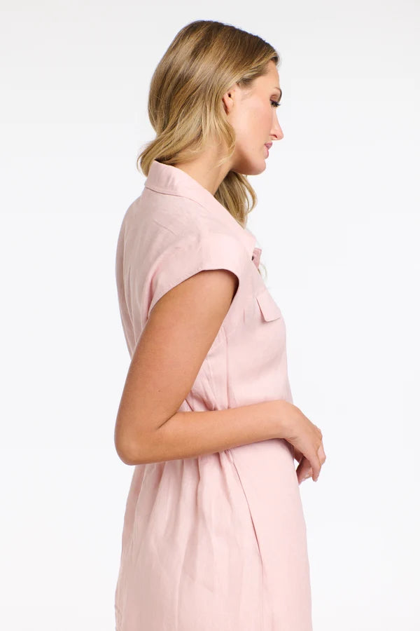 Sloane Sleeveless Dress Pink