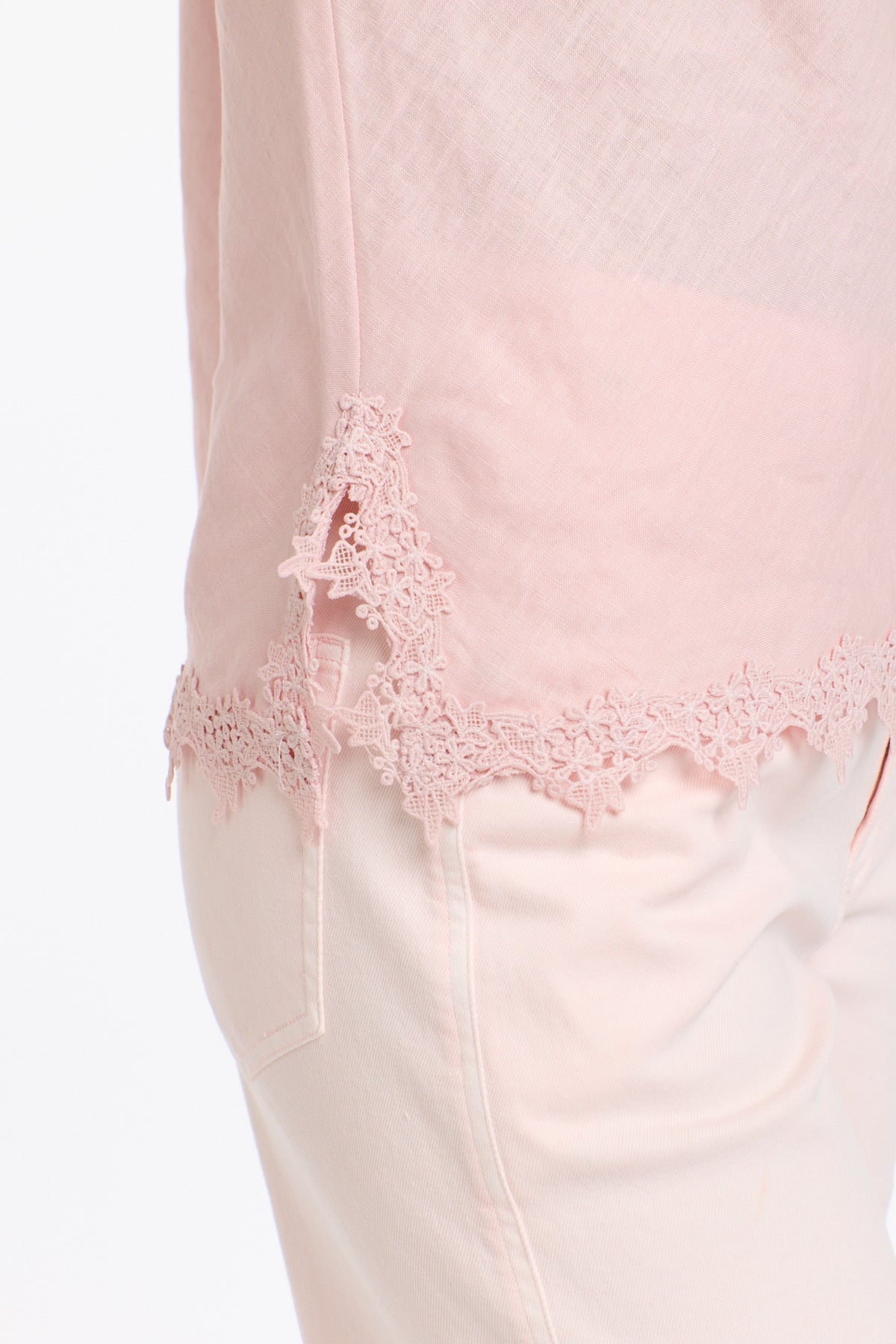 Annelise Lace Cami Dusty Pink