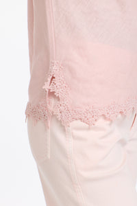 Annelise Lace Cami Dusty Pink