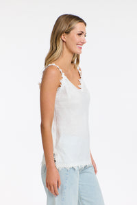 Annelise Lace Cami White